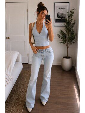 Levi’s Superlow Bootcut Jeans 25 Fits 27x28 All Alone Y2K Low Rise $85